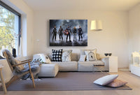 Marvel Helden Leinwandbild AK ART Kunstdruck Mehrfarbig Wandbild Wanddeko XXL