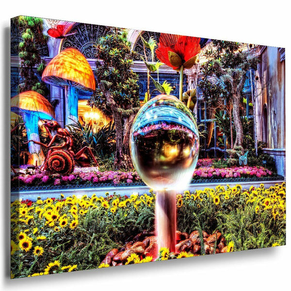 Marchenland Leinwandbild AK Art Bilder Mehrfarbig Wandbild Kunstdruck Wanddeko