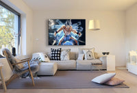 Dragonball Super Leinwandbild AK ART Kunstdruck Mehrfarbig Wandbild Wanddeko XXL 4