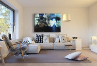 Alien Beyond Skyline Leinwandbild AK ART Kunstdruck Mehrfarbig Wandbild TOP XXL