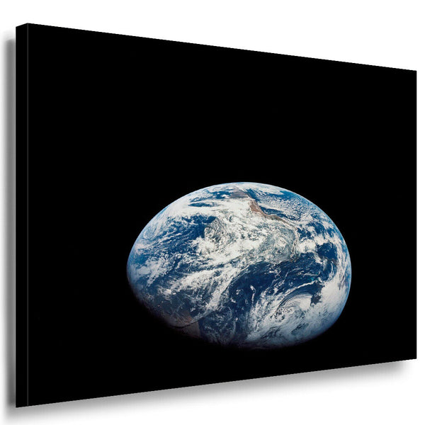 Erde 2 Farben Leinwandbild AK Art Bilder Mehrfarbig Kunstdruck XXL Wandbild TOP