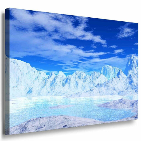 Himmel Abstrakt Natur Hell Leinwandbild AK Art Bilder Mehrfarbig Kunstdruck XXL