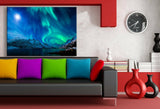 Natur Abstrakt Leinwandbild AK Art Bilder Mehrfarbig Wandbild Kunstdruck XXL 1