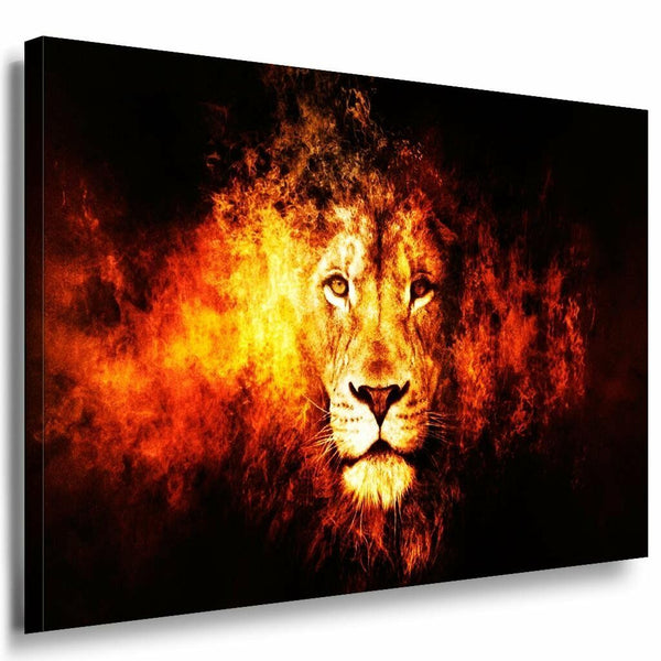 Lowe Leinwandbild AK Art Bilder Mehrfarbig Wandbild TOP Geschenk XXL Wand Deko