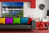 Adams Maunt Washington Leinwandbild AK Art Bilder Mehrfarbig Wandbild Kunstdruck
