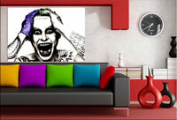 Verruckter Joker Leinwandbild AK ART Wanddeko Wandbild FANART Kunstdruck TOPXXL