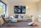 Blade Runner Leinwandbild AK ART Kunstdruck Mehrfarbig Wandbild Wanddeko TOP XXL 1