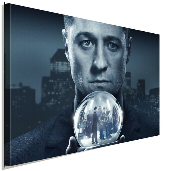 Gotham Leinwandbild AK ART Kunstdruck Mehrfarbig Wandbild Wanddeko TOP XXL