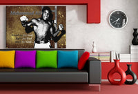 Muhammad Ali Leinwandbild AK Art Bilder Wanddeko Wandbild Kunstdruck Wanddeko 1