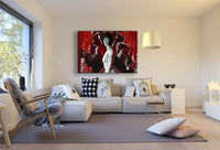Ghost in the Shell Leinwandbild AK ART Kunstdruck Mehrfarbig Wandbild TOP XXL