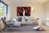 Ghost in the Shell Leinwandbild AK ART Kunstdruck Mehrfarbig Wandbild TOP XXL