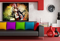 Final Fantasy Lightning AK Art Bilder Premium Kunstdruck Top Leinwandbild XXL