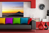 Japan Berg Sonnenaufgang Leinwandbild AK Art Bilder Wanddeko Wandbild Kunstdruck