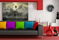 Dark Souls Dark Paladin Leinwandbild AK ART Wanddeko Wandbild Kunsdruck Geschenk