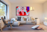 Son Goku Dragon Ball Super Leinwandbild AK ART Kunstdruck Wandbild Wanddeko XXL