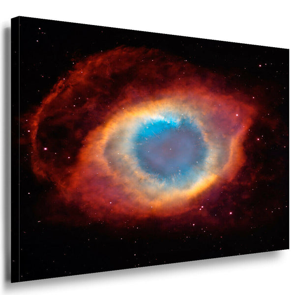 Rotes Auge Galaxie Leinwandbild AK Art Bilder Mehrfarbig Kunstdruck XXL Wandbild