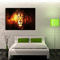 Lowe Leinwandbild AK Art Bilder Mehrfarbig Wandbild TOP Geschenk XXL Wand Deko