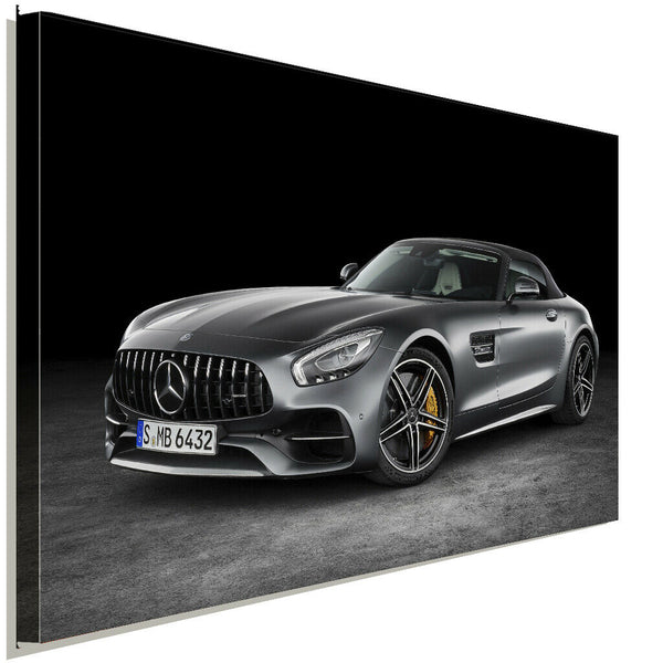 Mercedes AMG GT Leinwandbild AK ART Kunstdruck Mehrfarbig Wandbild Wanddeko XXL 2