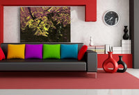 Wald Leinwandbild AK Art Bilder Mehrfarbig Wandbild Kunstdruck Wanddeko TOP XXL 2