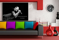 Chester Bennington Linken Park AK ART Leinwandbilder Kunstdruck Wandbild TOP XXL