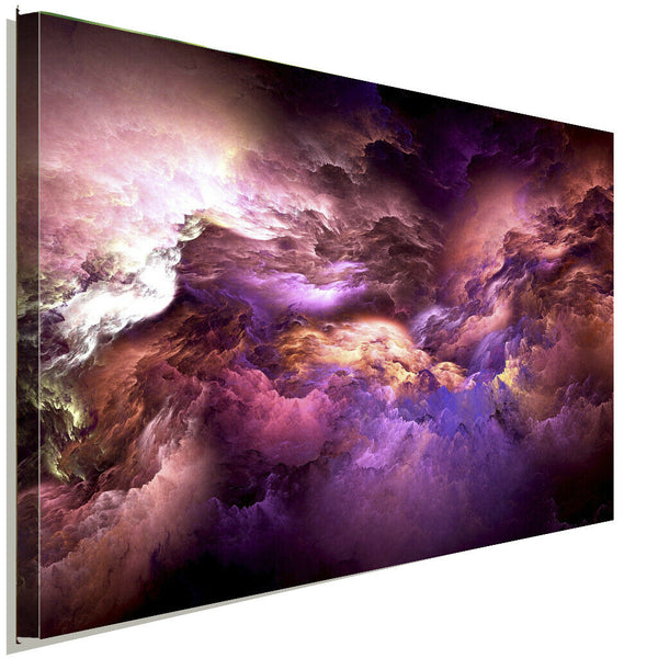 Abstrakt Graphic Leinwandbild AK ART Kunstdruck Mehrfarbig Wandbild Wanddeko XXL 4