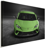 Lamborghini Huracan Performante Leinwandbild AK ART Kunstdruck Mehrfarbig XXL