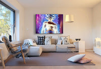 Son Goku Ultra Instink Dragonball Super Leinwandbild AK ART Kunstdruck Wandbild