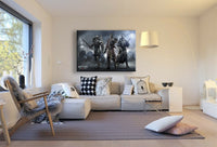 The Witcher III Leinwandbild AK ART Kunstdruck Wandbild Wanddeko Mehrfarbig XXL 3
