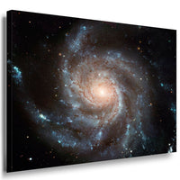 Milchstrase Sterne Leinwandbild AK Art Bilder Mehrfarbig Kunstdruck Wandbild XXL