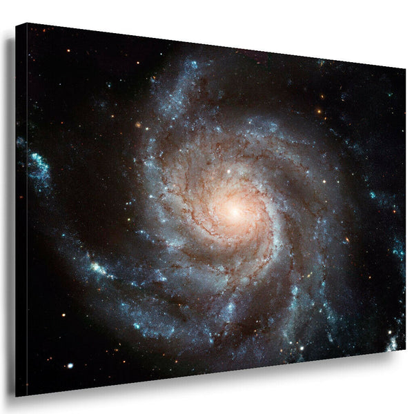 Milchstrase Sterne Leinwandbild AK Art Bilder Mehrfarbig Kunstdruck Wandbild XXL