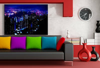 Los Angeles Leinwandbild AK Art Bilder Mehrfarbig Wandbild Kunstdruck Wanddeko