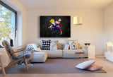 Son Gohan Dragonball Leinwandbild AK ART Kunstdruck Wandbild Wanddeko Mehrfarbig