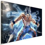 Dragonball Super Leinwandbild AK ART Kunstdruck Mehrfarbig Wandbild Wanddeko XXL 4
