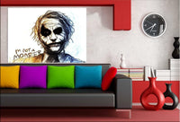 Joker Monster Art Leinwandbild AK Art Bilder Wanddeko Wandbild Kunstdruck XXL