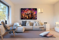 Avangers Endgame Leinwandbild AK ART Kunstdruck Mehrfarbig Wandbild Wanddeko XXL